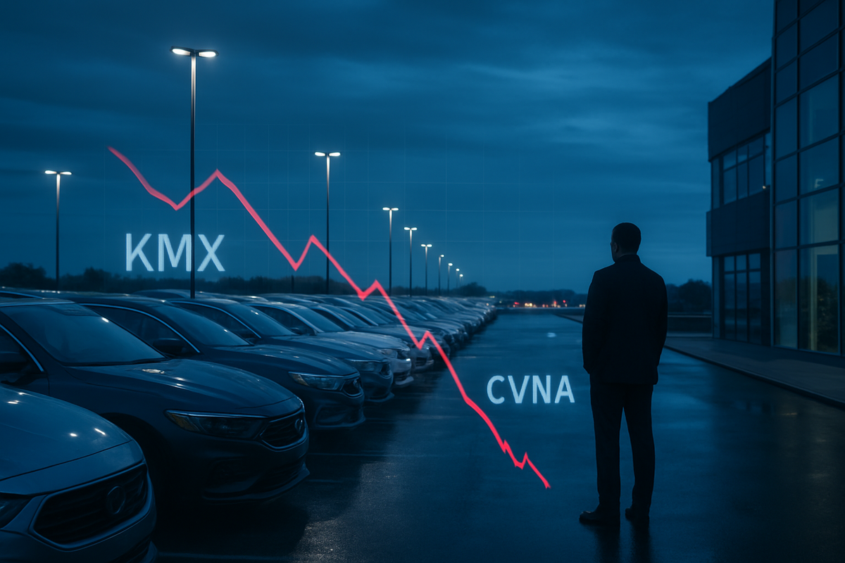 CarMax Surpasses Estimates but Shares Tumble as CEO Departs Amid Strategy Pivot