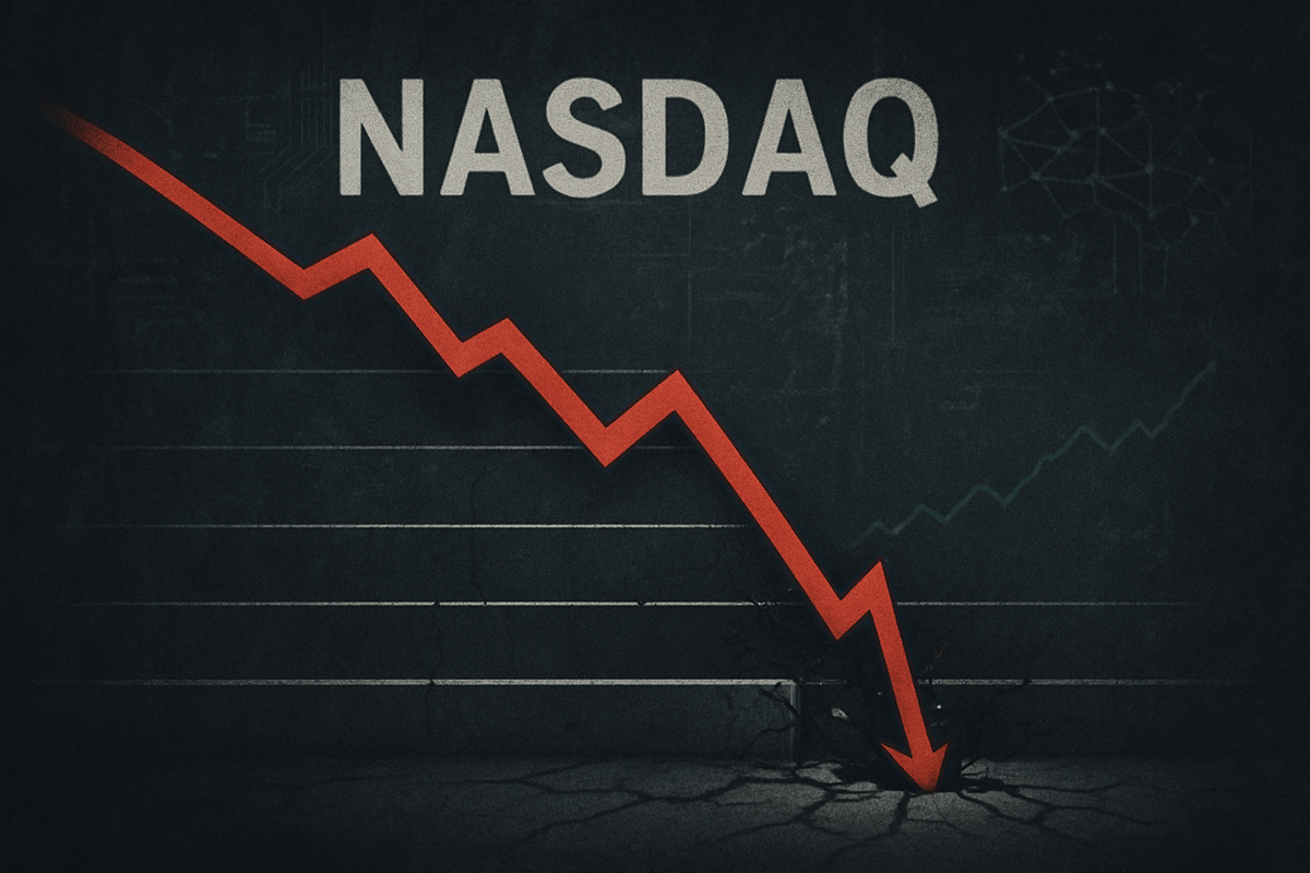 Tech Sell-Off Deepens: Nasdaq Tumbles Below Critical Support as AI Concerns Mount