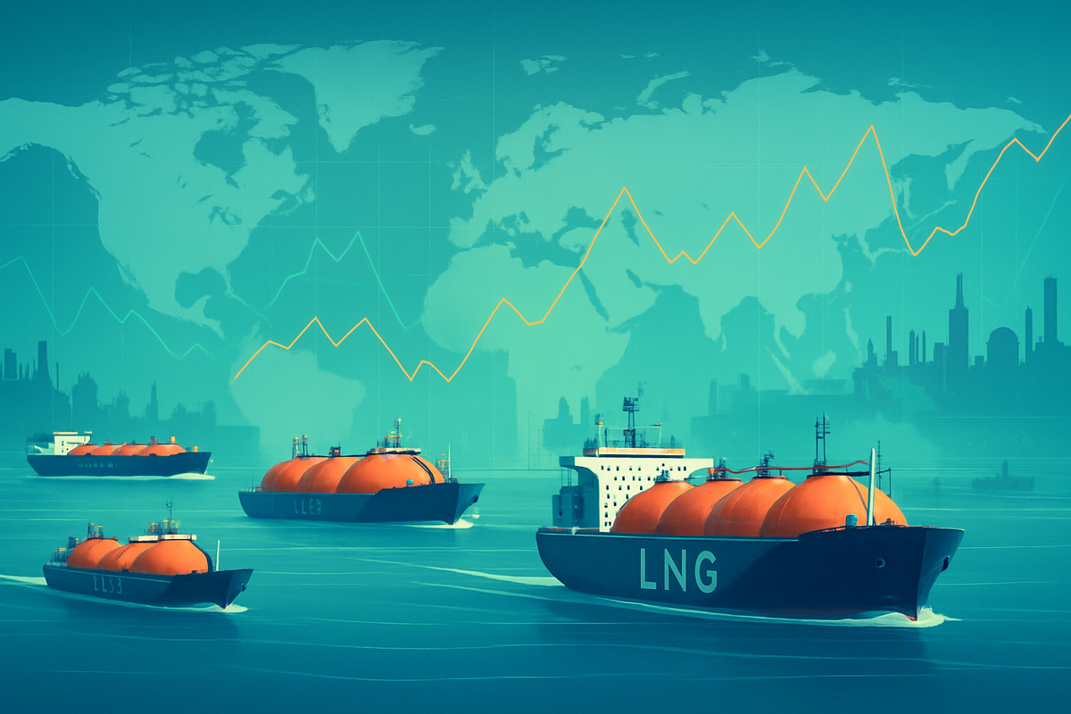 Natural Gas Market Navigates Volatility Amidst LNG's Ascendance and Shifting Global Dynamics