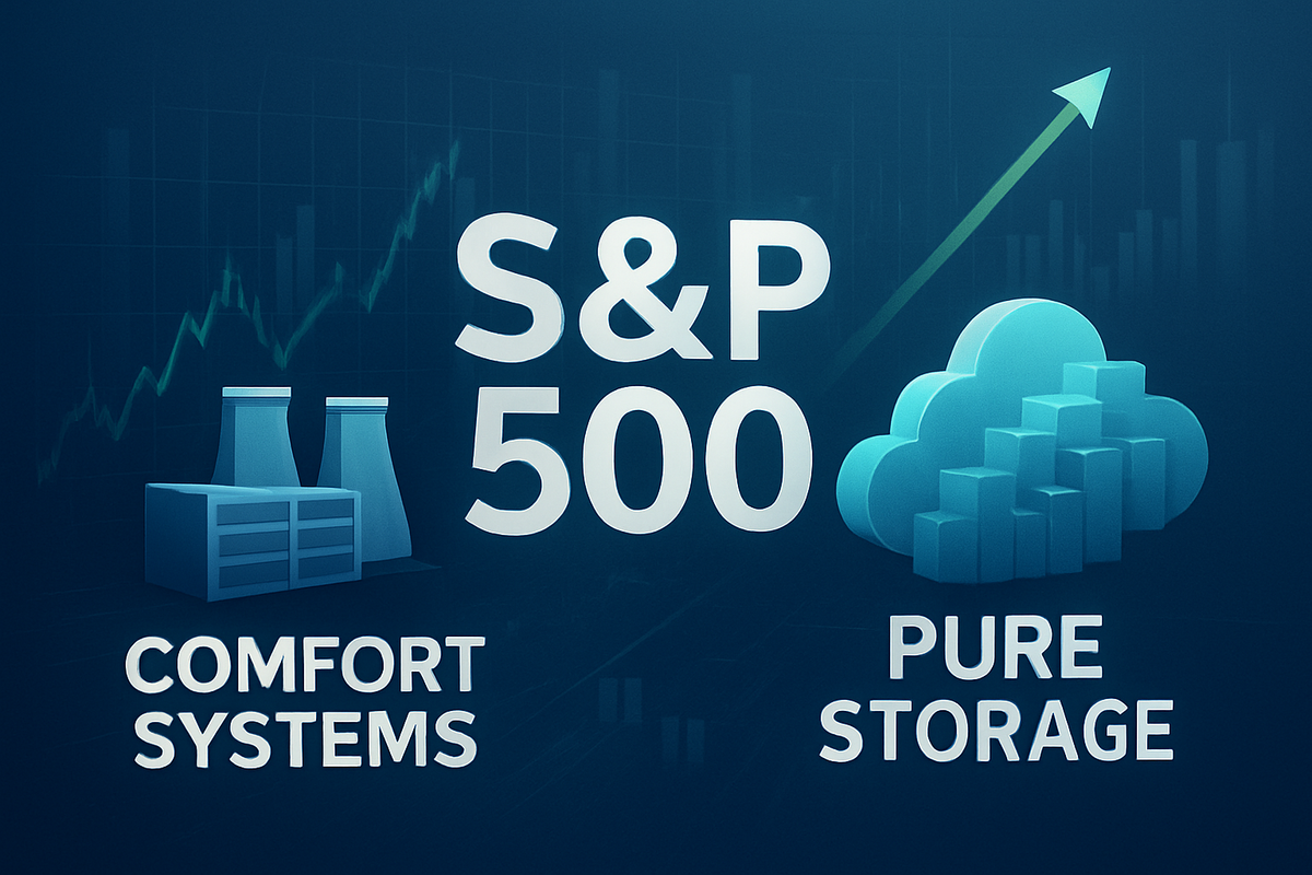 S&P 500 Awaits December Reshuffle: Comfort Systems and Pure Storage Vie for Coveted Spot