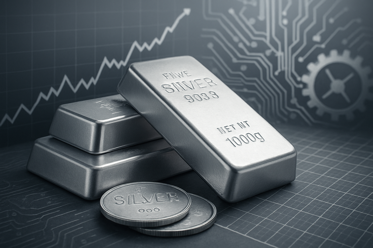 Silver Shines as Inflation Hedge Amidst Economic Uncertainty and Industrial Revolution
