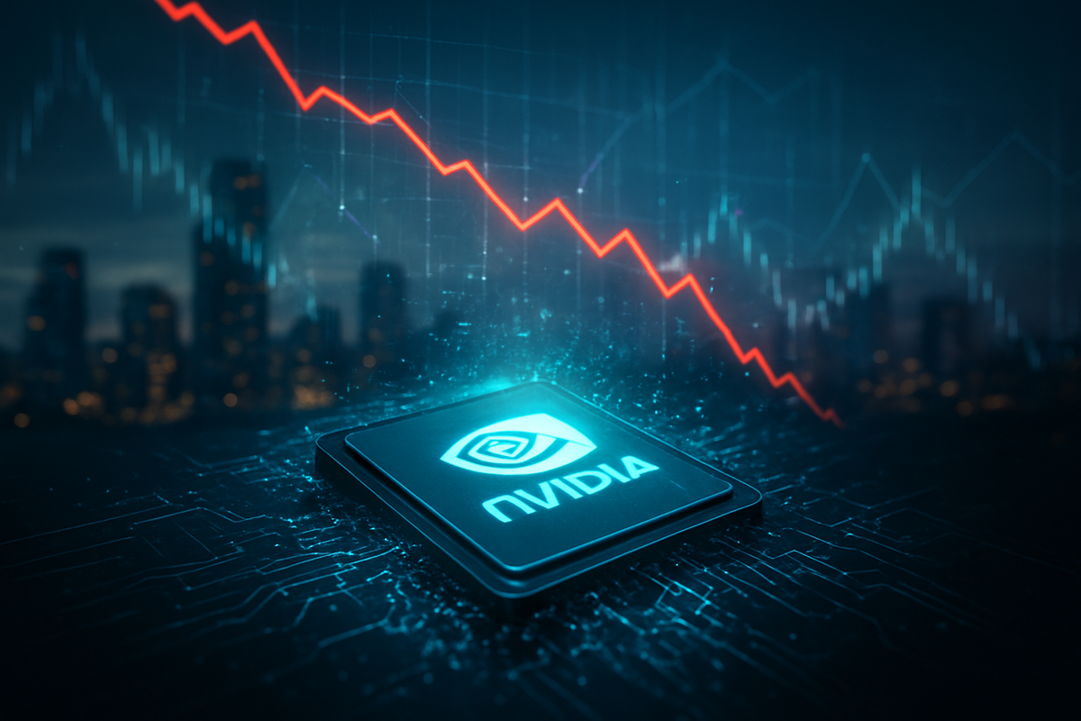The AI Titan Falters: How Nvidia’s Retrenchment is Dragging Down the S&P 500 and the Dow