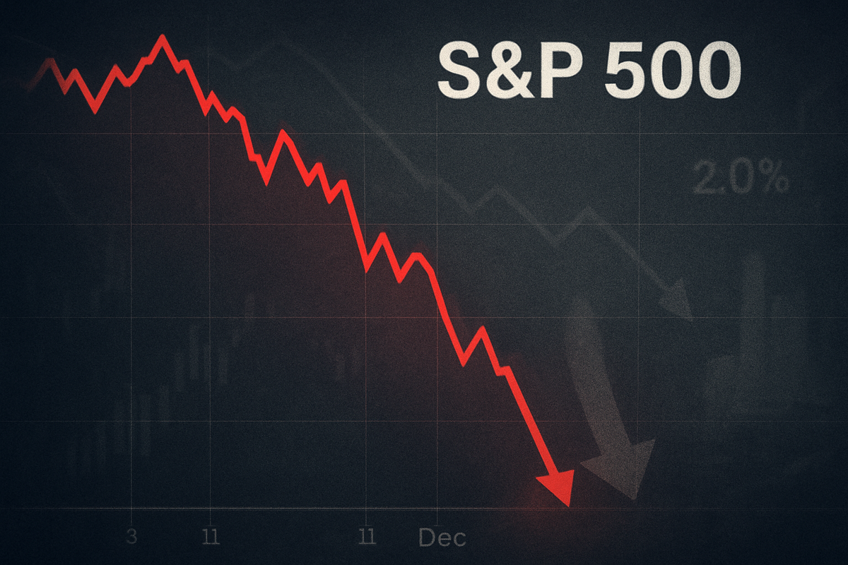 S&P 500 Kicks Off December in the Red as Markets Rediscover Gravity