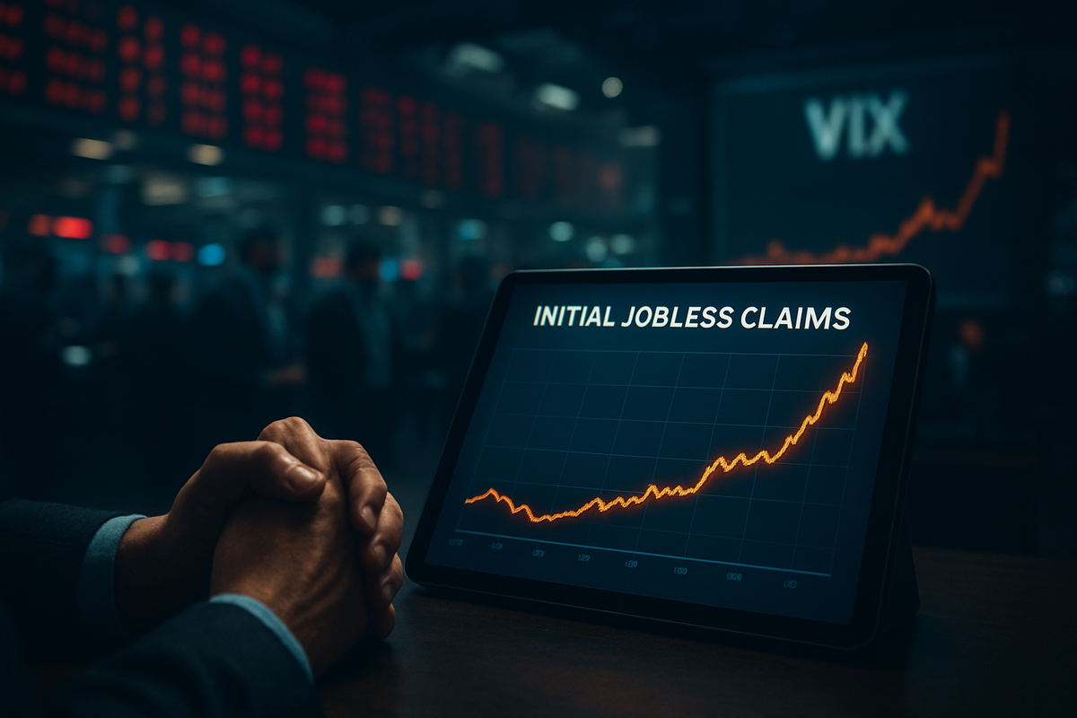 Labor Market Cracks and the 'Recession Watch': How Jobless Claims are Fueling Market Volatility