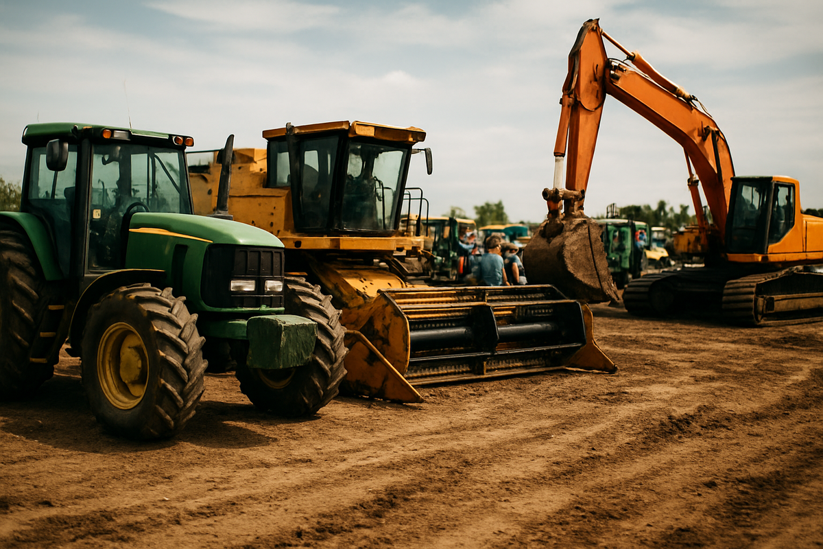 Used Equipment Market Defies Gravity: Illinois Auction Agent Notes Robust Sales Amidst Commodity Price Slump