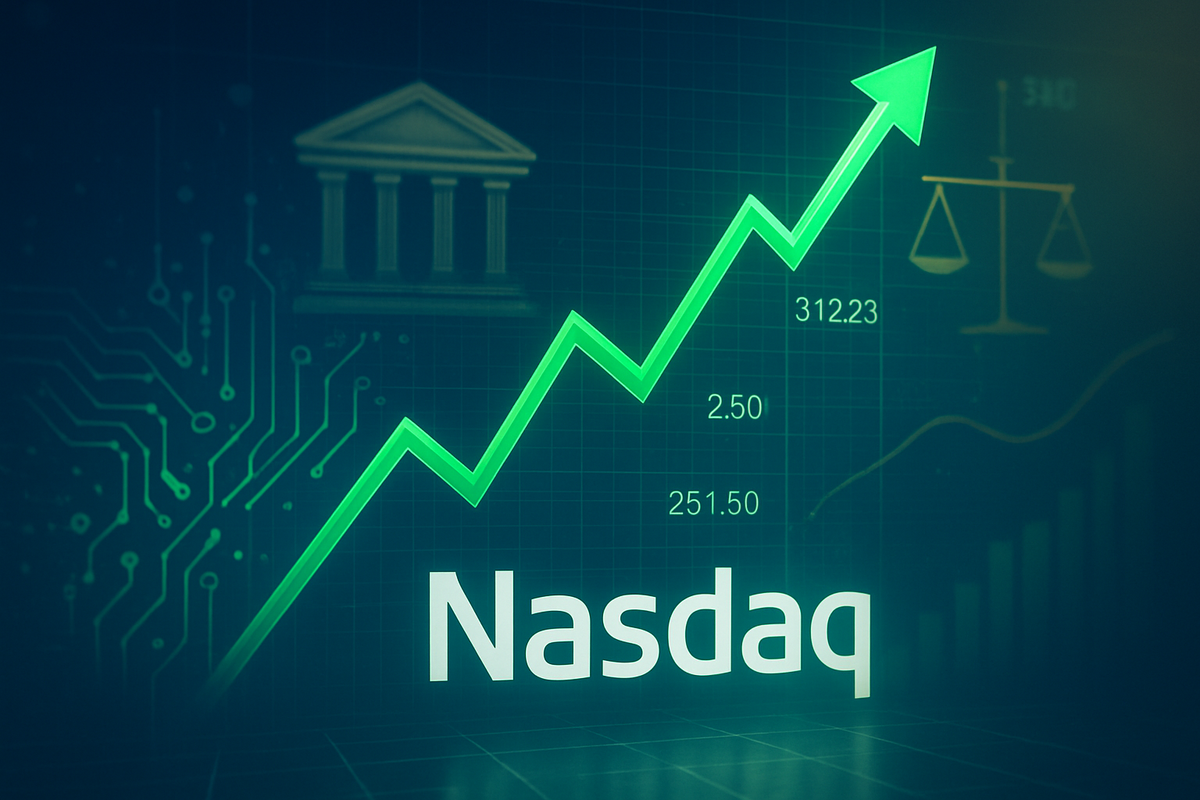 Nasdaq Surges as Federal Reserve Embraces Dovish Stance with Latest Rate Cut