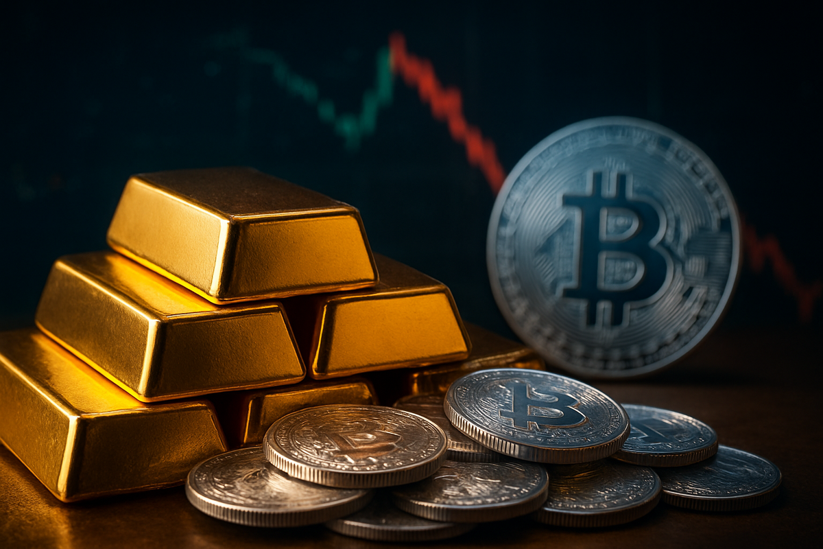 The Great Rotation: Gold and Silver Hit Record Peaks as Bitcoin Falters in Holiday Trading Shift