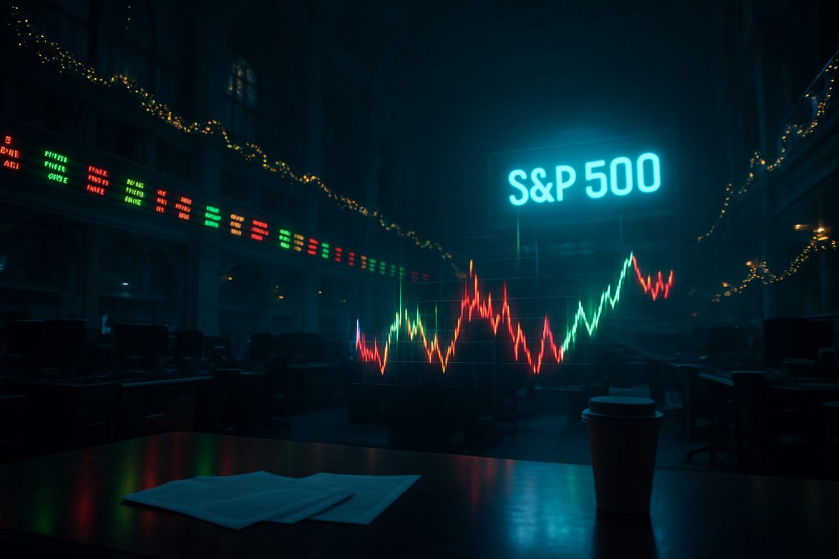 The Liquidity Vacuum: Why Wall Street’s ‘Ghost Town’ Trading is Triggering Outsized Volatility