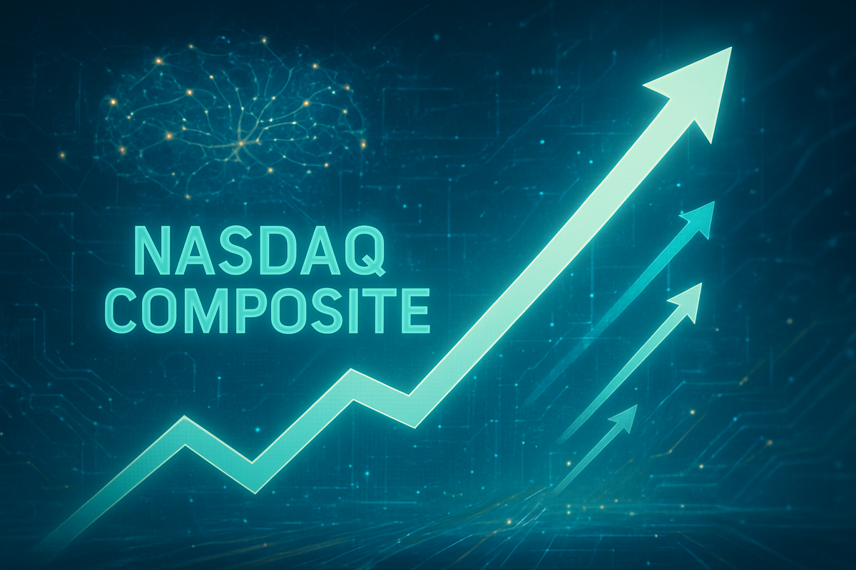 Nasdaq Surges on AI Enthusiasm and Dovish Fed Signals, Propelling Tech Sector to New Heights