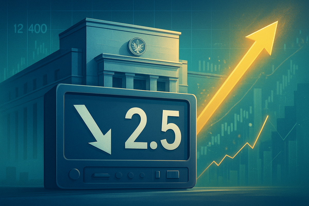 Federal Reserve Cuts Rates by 25 Basis Points, Igniting Stock Market Rally Amid Economic Concerns