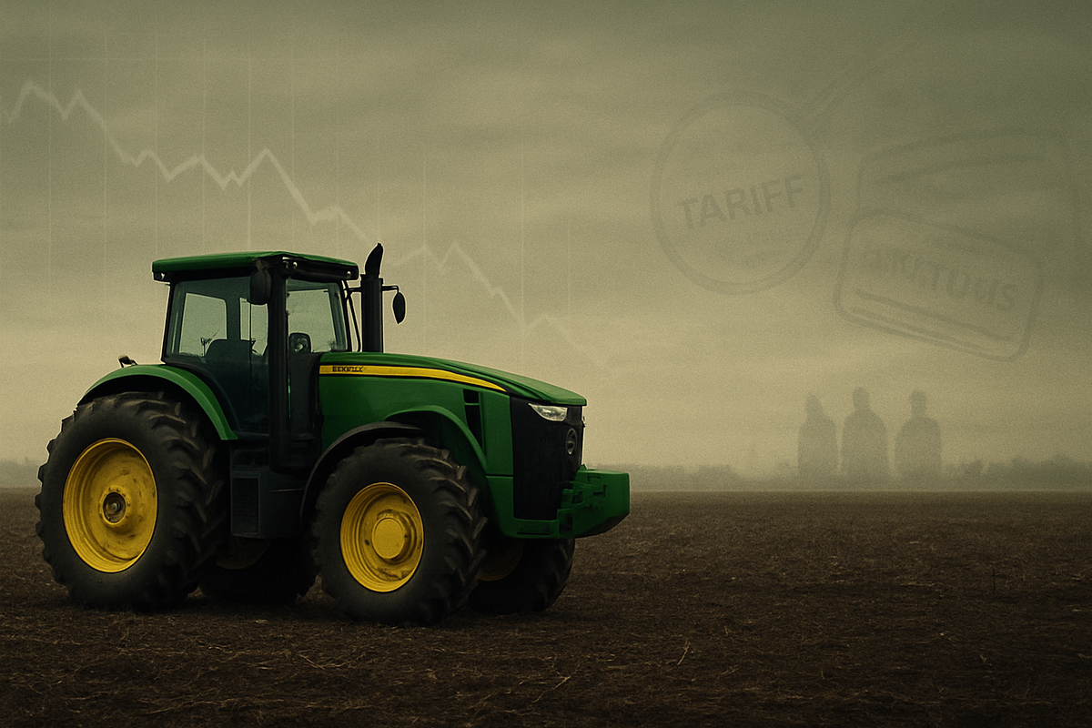 John Deere Imposes Wage Freeze for Salaried Staff Amidst Commodity Price Slump and Tariff Headwinds