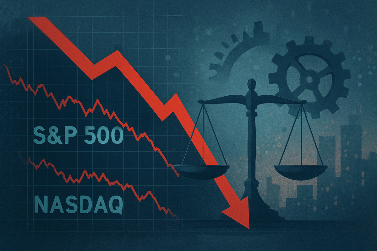 S&P 500 and Nasdaq's Tech Troubles: Navigating the Slump Amidst Market Rebalancing
