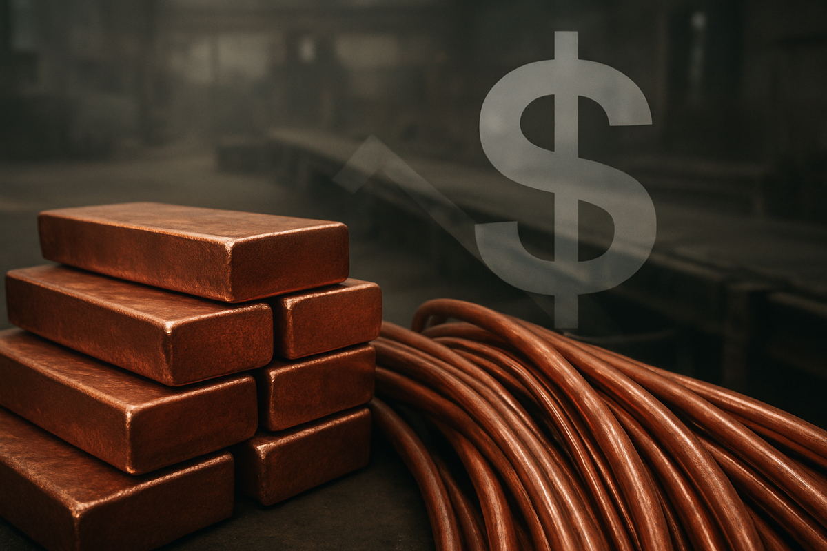 Copper's Descent: A Stronger Dollar and Faltering Demand Drag Down the Red Metal