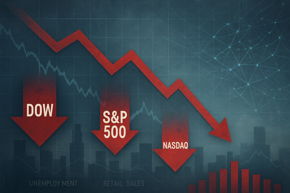 Wall Street Wobbles: Dow, S&P 500, and Nasdaq Retreat Amidst AI Concerns and Mixed Economic Signals