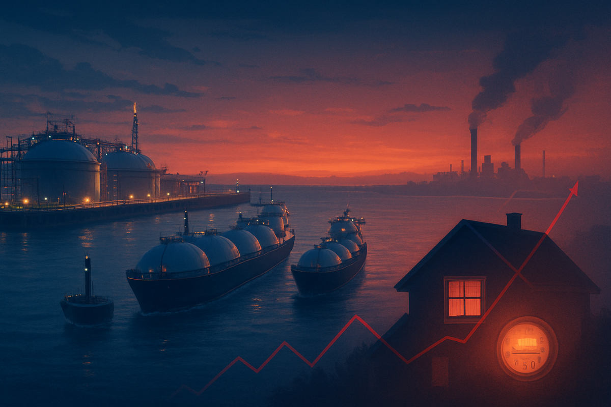 The LNG Export Conundrum: Soaring Exports Drive Up Domestic Power Bills