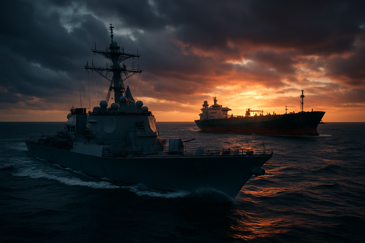 U.S. Navy Pursuit of Sanctioned Tankers Sparks Global Energy Volatility as "Operation Southern Spear" Escalates