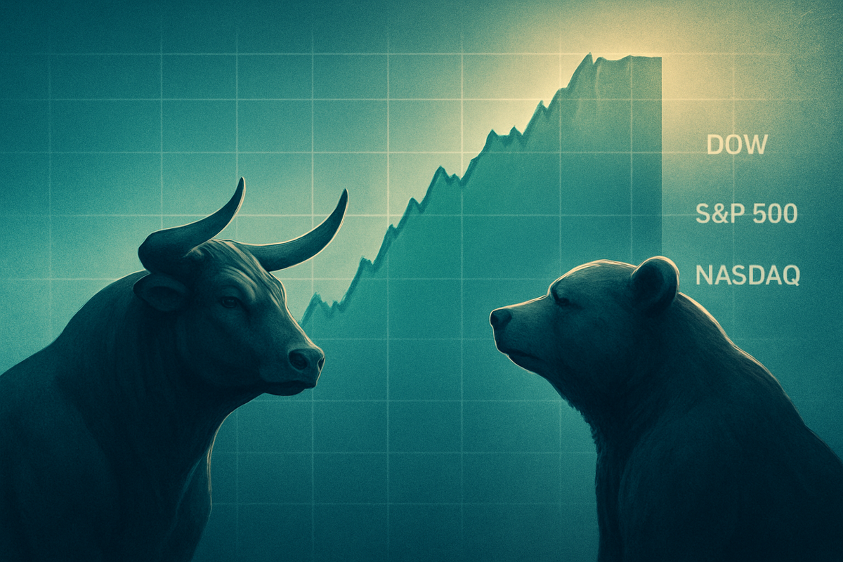 Market Holds Breath as Dow, S&P 500, and Nasdaq Hover Near Record Peaks