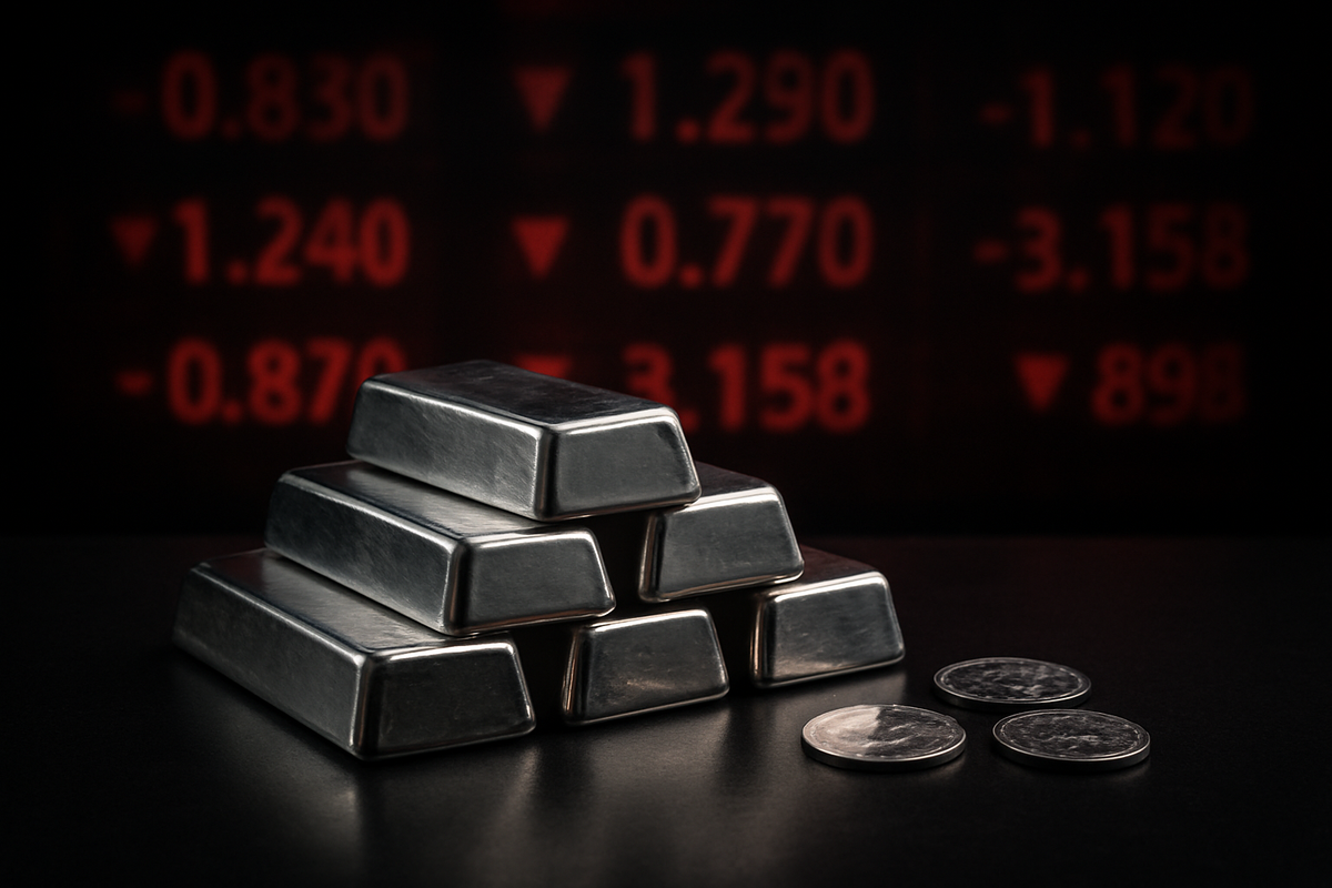 Silver Miners Stumble as Commodity Index Rebalancing Triggers 5% Flash Correction