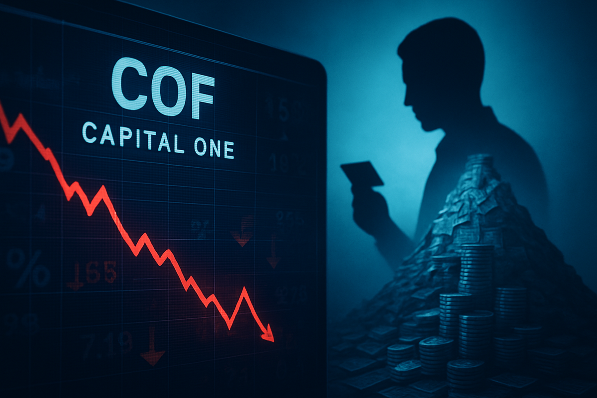 Consumer Credit Under Pressure: Capital One Shares Slide as Rising Costs and Loan Loss Provisions Overshadow Revenue Growth