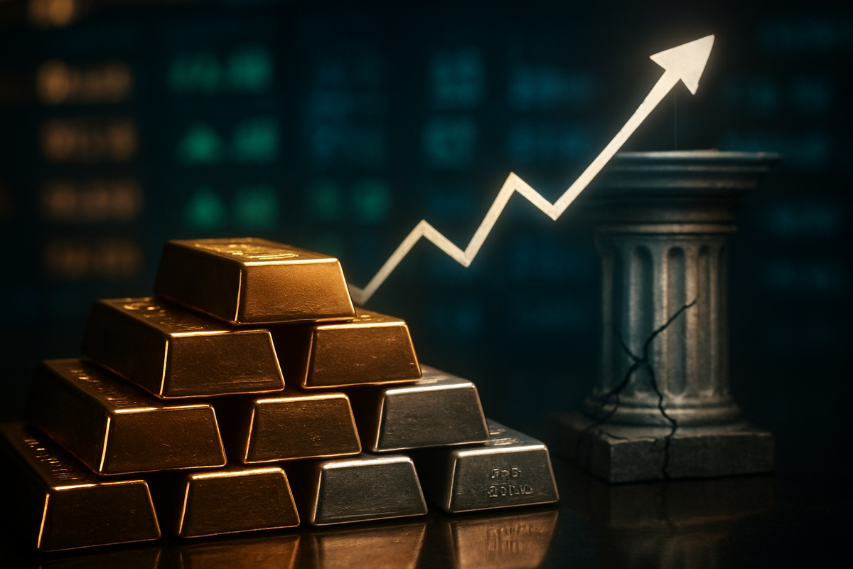 Precious Metals Surge to Record Highs: Gold Hits $4,689, Silver Nears $100 Amid Geopolitical Crisis