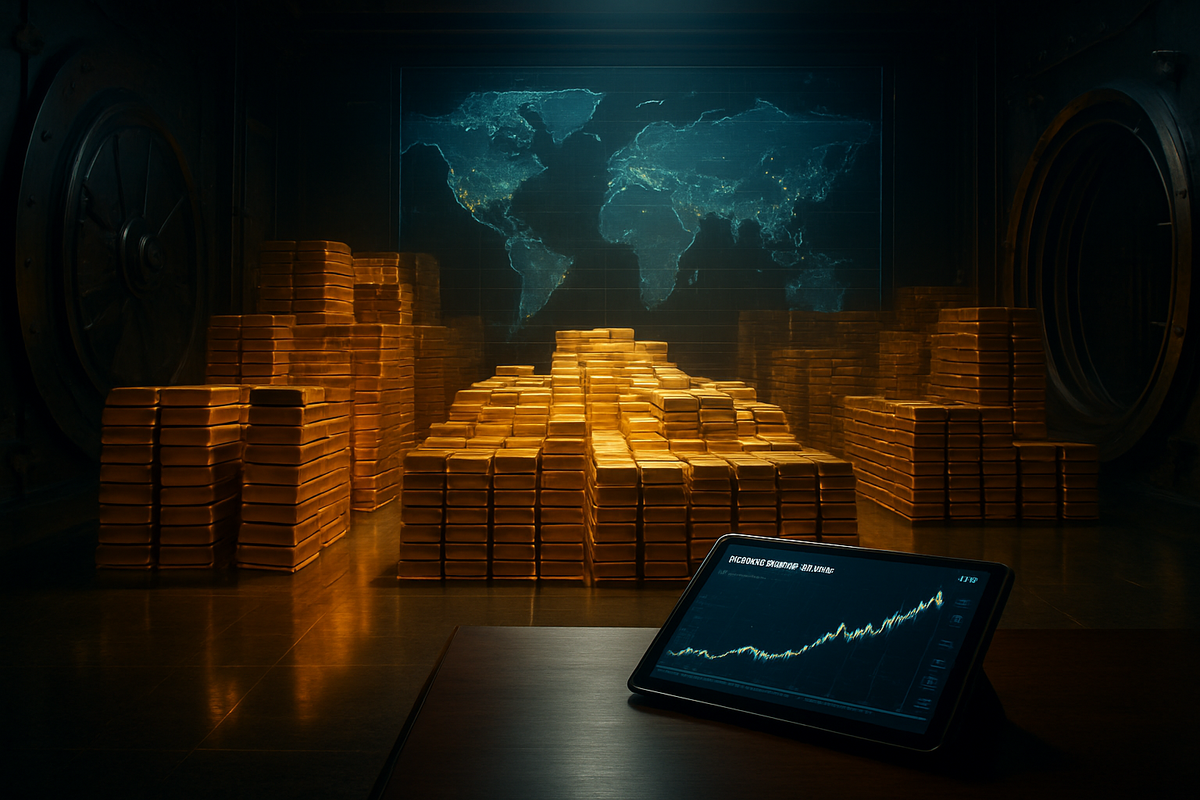 The New Gold Rush: Central Banks Pivot to Bullion as Global Tensions Reshape the Reserve Landscape