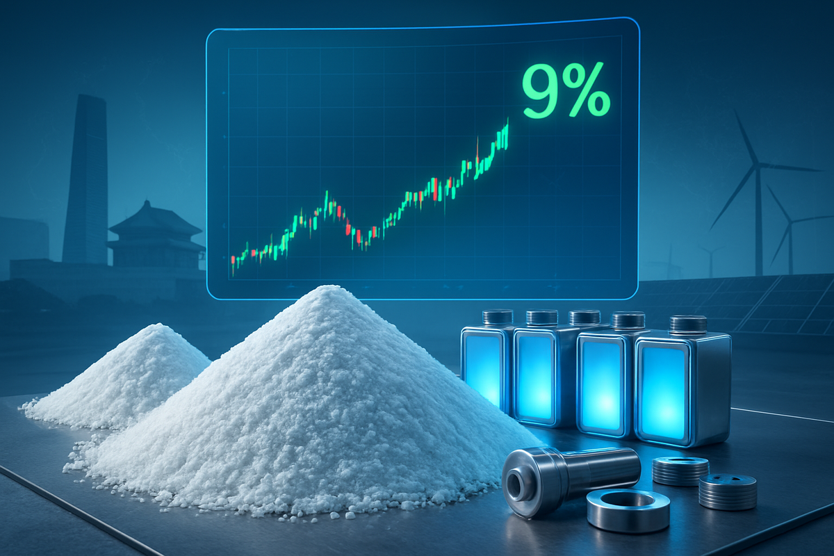 Lithium’s Resurgence: SQM Soars as China’s Tax Pivot Ignites 9% Price Surge