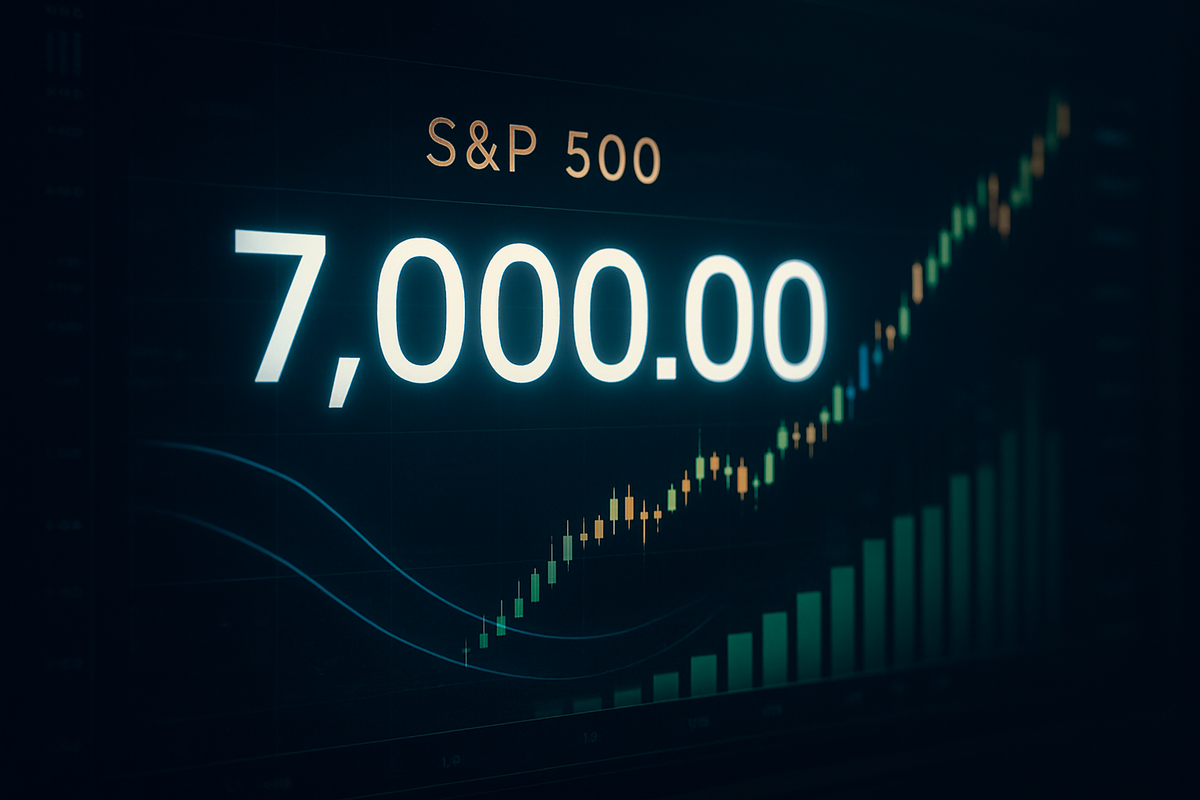 S&P 500 Eyes 7,000 Milestone as Cooling Inflation and Bank Earnings Ignite 2026 Rally