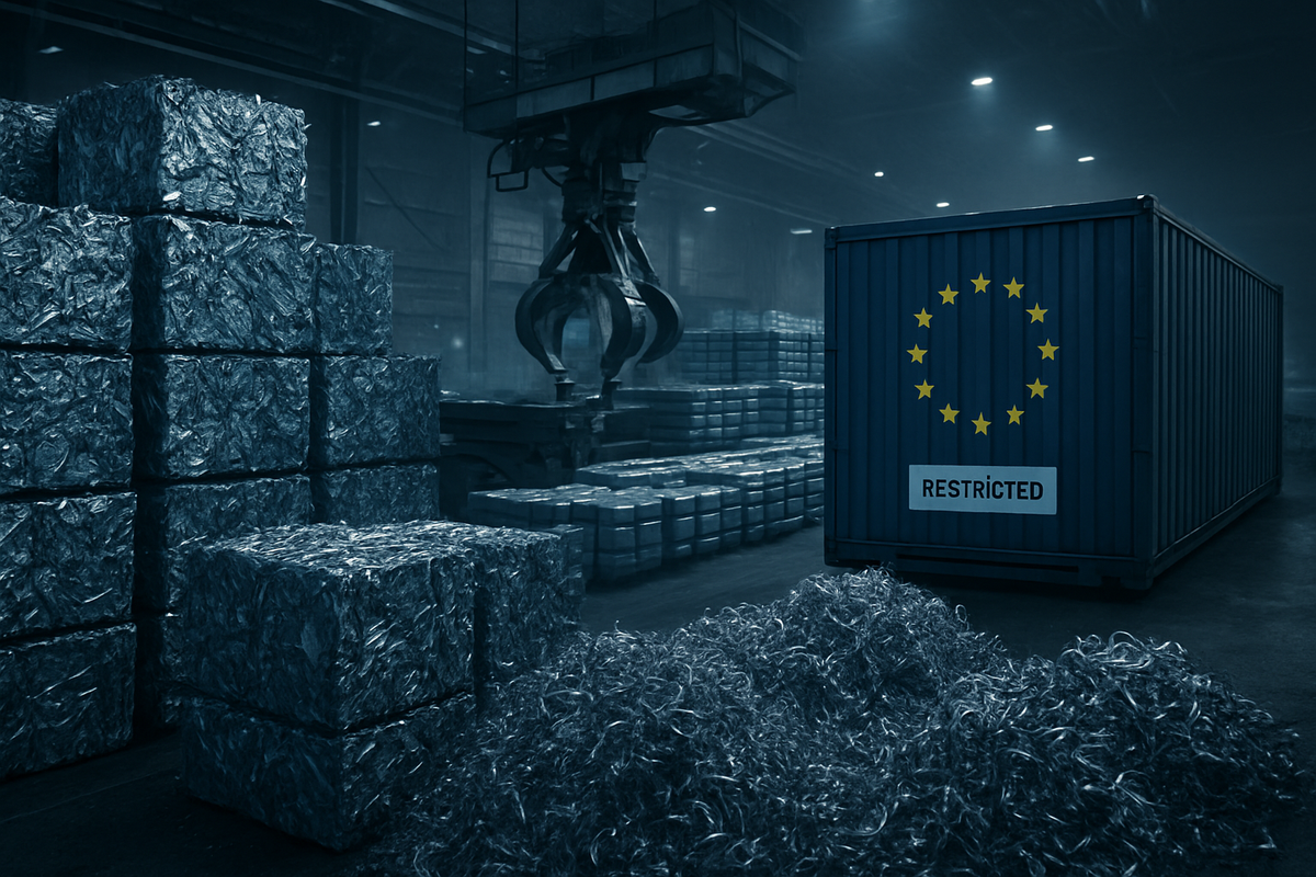 Squeeze in the Secondary: Europe Braces for Aluminum Scrap Crunch as Export Ban Looms