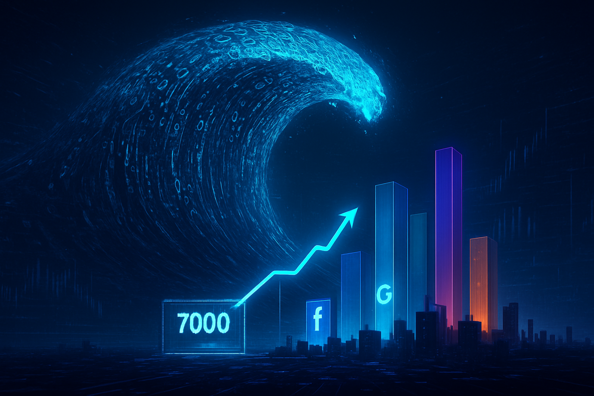 The Tech Tsunami: S&P 500 Hits 7,000 as Tech Concentration Reaches Historic 34%