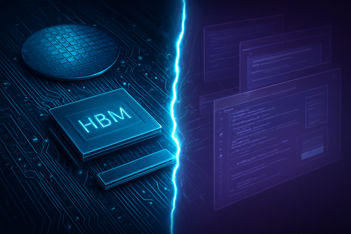 The AI Great Divide: Why 'Picks and Shovels' Chips are Outpacing Software Giants in 2026