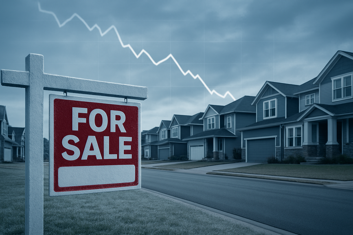 Housing Market Freeze: Pending Home Sales Plunge to Historic Lows as 2025 Closes