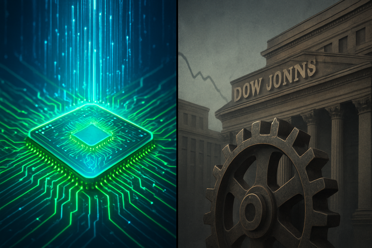 Nvidia Defies "Old Economy" Headwinds: AI Juggernaut Surges as Dow Lags Under Regulatory and Manufacturing Strain