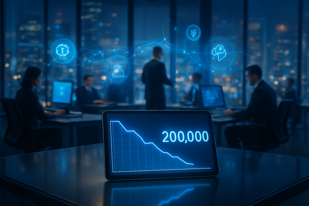 Labor Resilience Holds: US Jobless Claims Dip to 200,000, Defying Recessionary Fears
