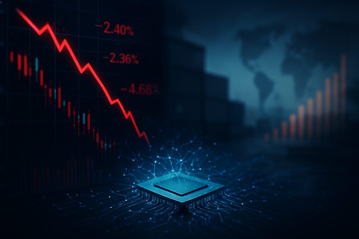 Tech Tumble: Nasdaq Posts Worst Month Since April 2024 as Inflation and Tariffs Weigh on Markets