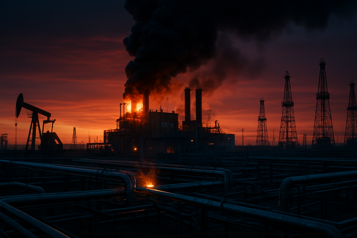 Kazakhstan’s Tengiz Giant Falls Silent: Force Majeure Declared Following Power Station Blaze