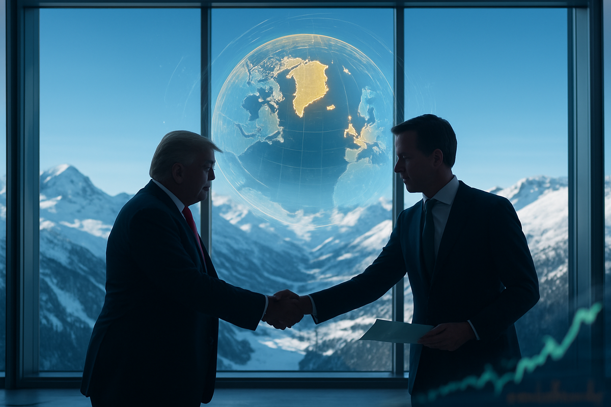 Davos Breakthrough: Trump Shelves Tariff War with 'Framework Deal' for Greenland NATO Integration