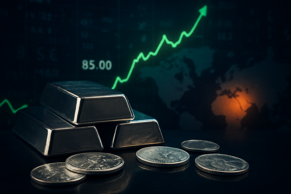 Silver Shatters $85 Ceiling: Geopolitical Turmoil and Institutional Crisis Ignite Historic Safe-Haven Frenzy