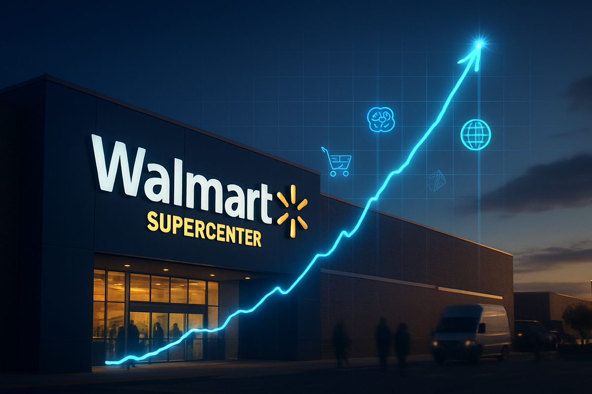Walmart (WMT) Hits All-Time High as Investors Pivot to Consumer Defensive Giants