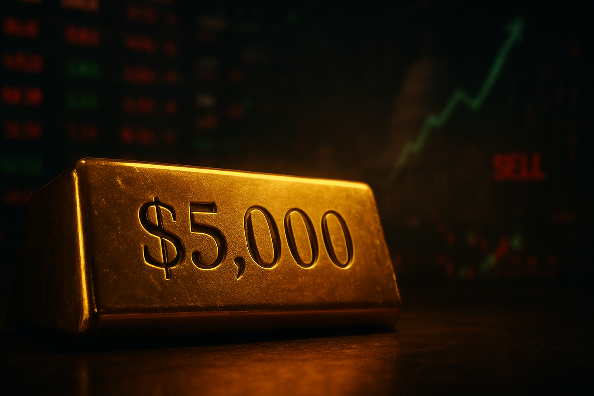 Gold shatters $5,000: A new era for global finance as 'Sell America' trade takes hold