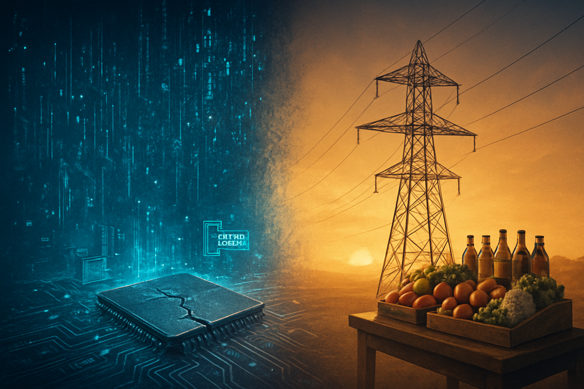 The Great AI Realignment: Why Investors are Fleeing Tech for the Safety of Utilities and Staples