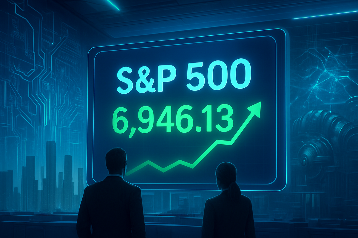 S&P 500 Nears the 7,000 Milestone as AI Infrastructure and Financial Rebound Fuel 0.8% Gain