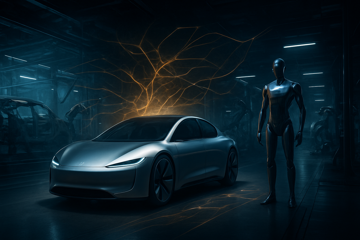 Tesla’s Bold Pivot: Trading Steering Wheels for Silicon and Steel