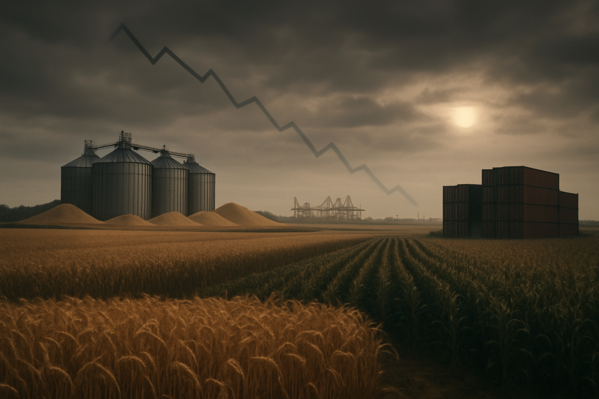 Global Breadbasket in Retreat: Agricultural Commodities Plunge 29% as Chinese Demand Vanishes