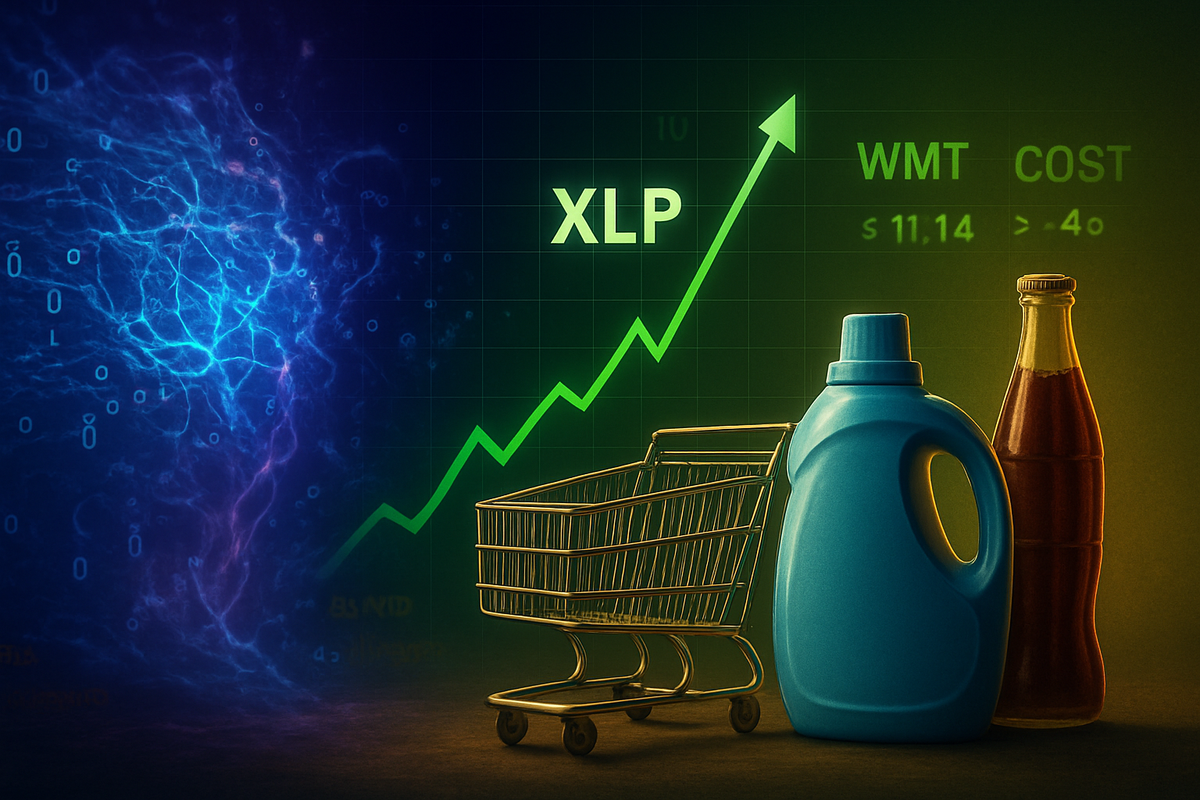 Flight to Safety: Consumer Staples Hit Record Highs as AI Volatility Grips Wall Street