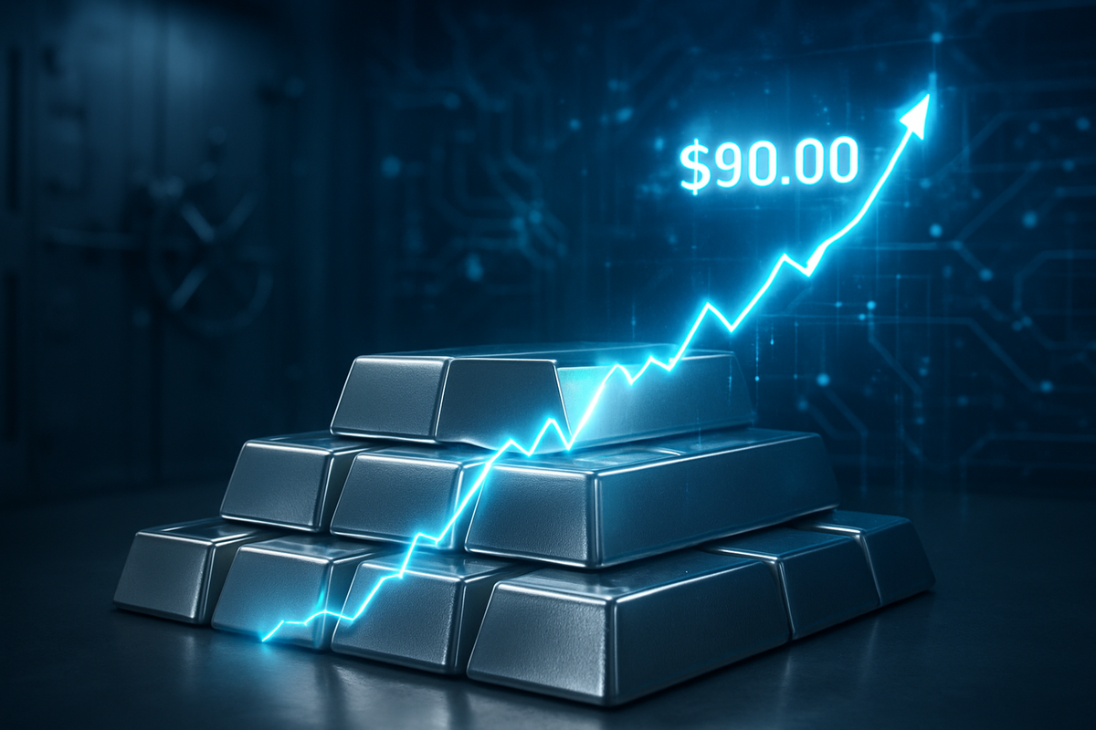 Silver Shatters $90 Mark as Industrial Squeeze and AI Demand Ignite Global Scarcity Panic