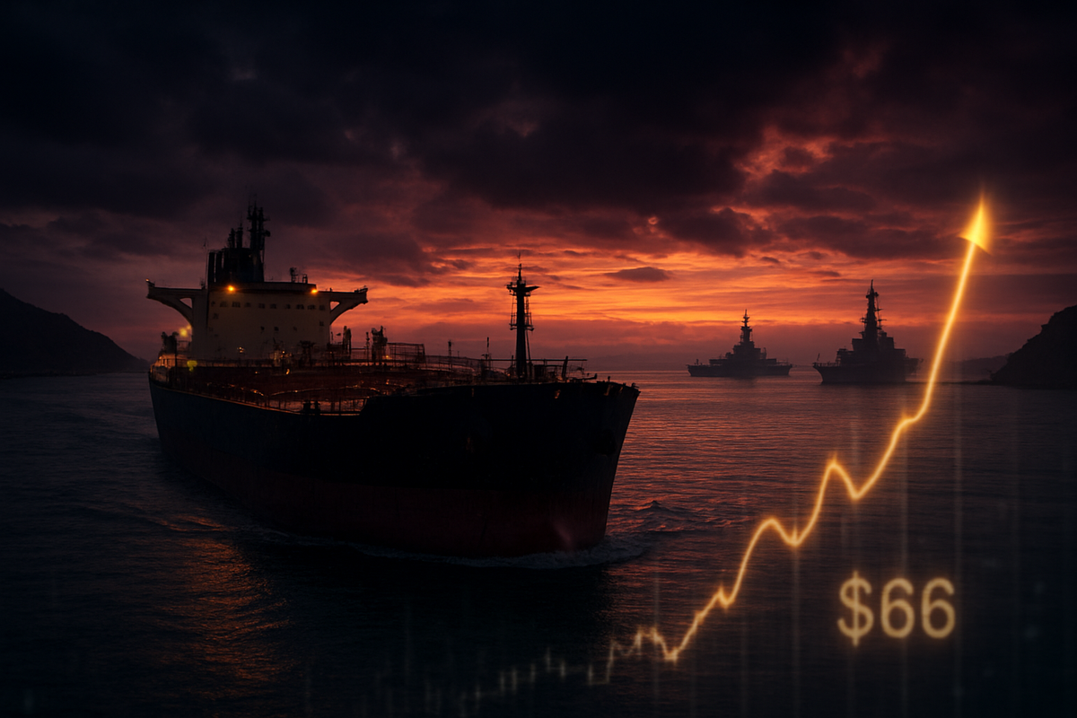Energy Markets on Edge: Crude Breaks $66 as U.S.-Iran Confrontation Looms