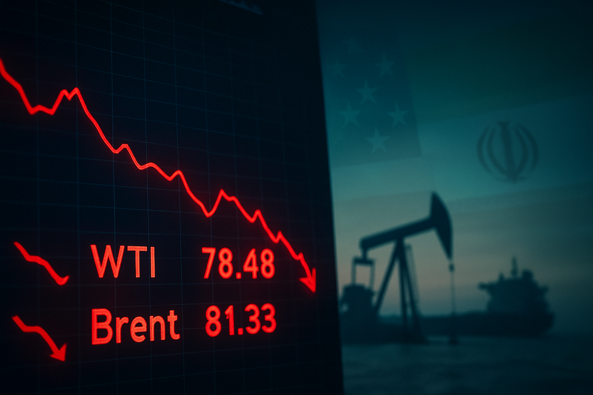 Oil Prices Tumble 5% as Diplomatic Thaw and OPEC+ Restraint Chill Energy Markets