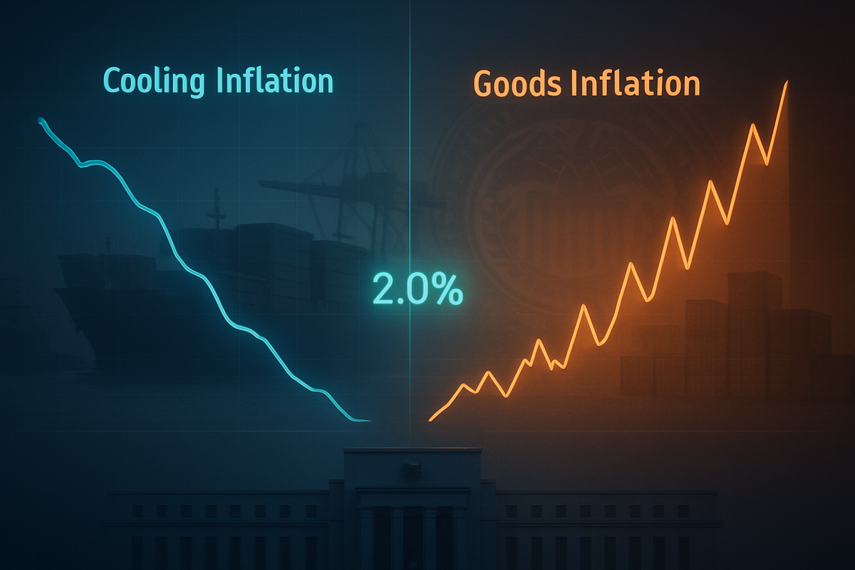 The Great Reversal: Tariffs Ignite Goods Inflation as Services Cool in Latest PCE Data