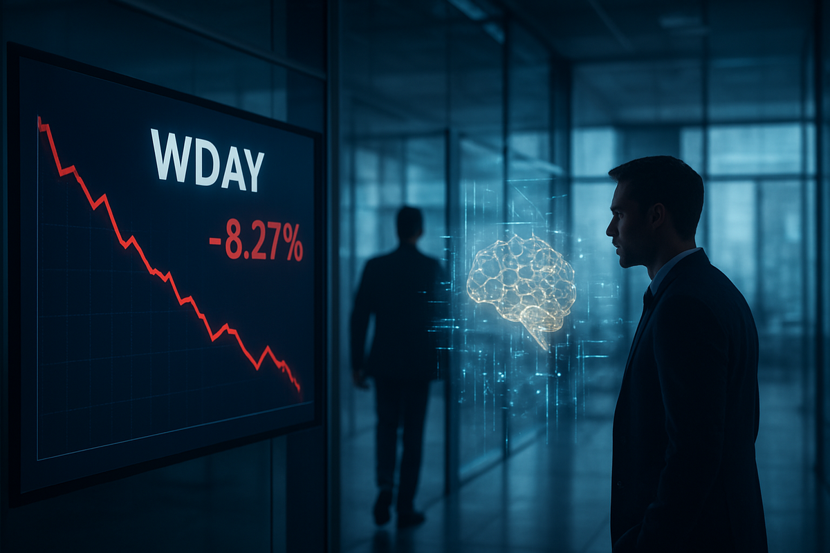 Workday Shares Plunge After Founder Aneel Bhusri Returns as CEO Amid Layoffs