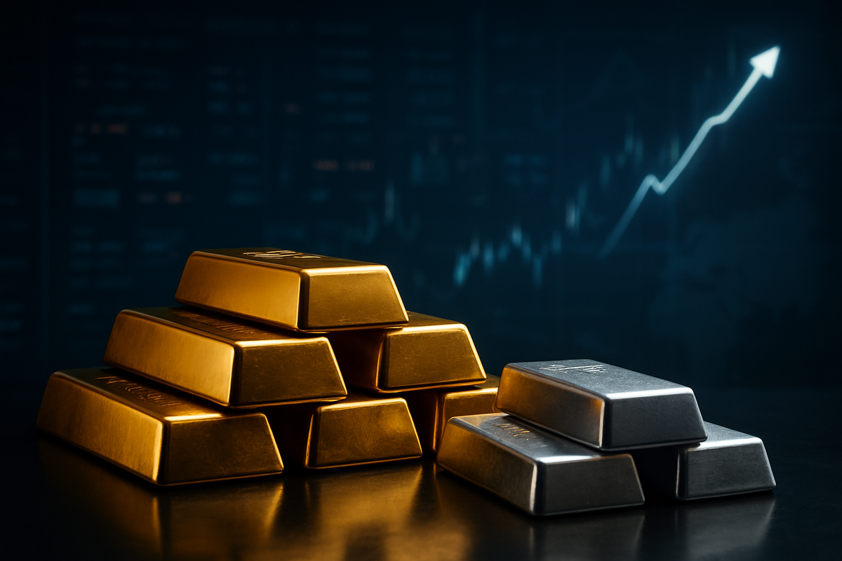 Gold and Silver Surge as Stagflation Fears and Geopolitical Tensions Rebuild the 'Risk Premium'